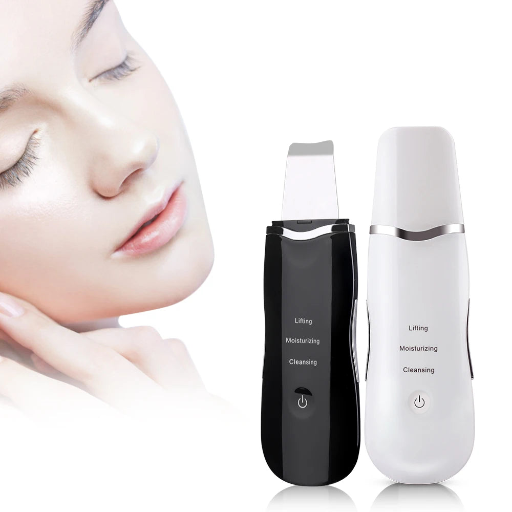 Ultrasonic Face Cleaning Skin Scrubber