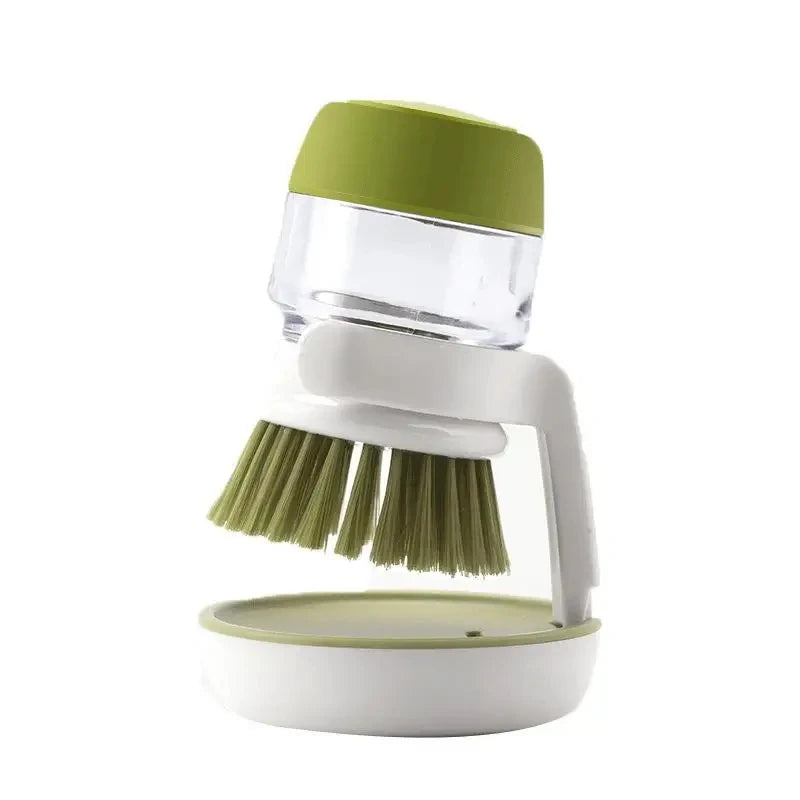 NexaNest™ Soap Dispensing Palm Brush