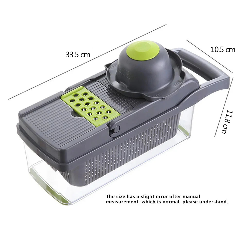 Nexnest 11-in-1 Multifunctional Vegetable Chopper & Slicer Set