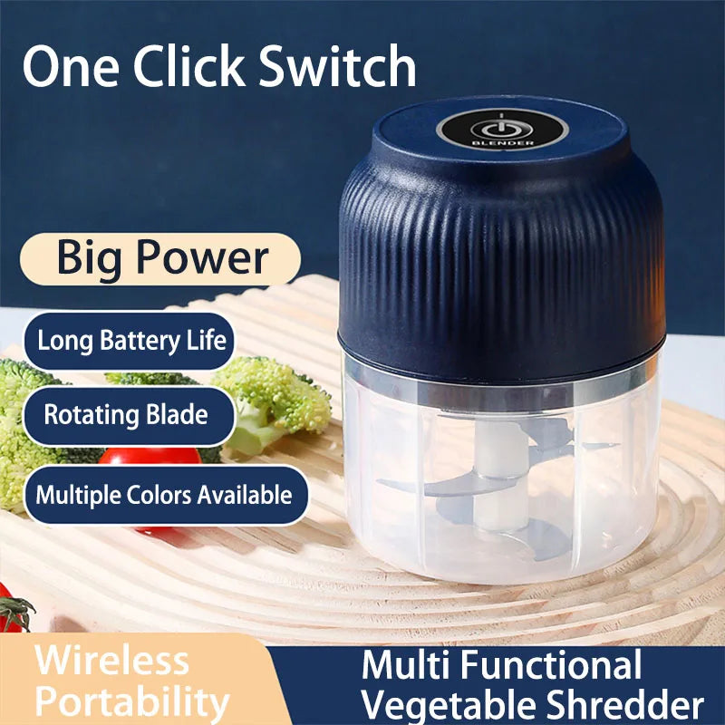 NexaNest™ Wireless Mini Electric Garlic Chopper