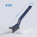 "Effective Cleaning Brush for Corners and Gaps - 2-in-1 Multipurpose Bathroom and Floor Tiles